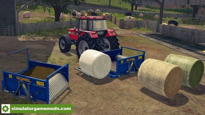 FS17 – Goweil RBA – Round Bale Mixer