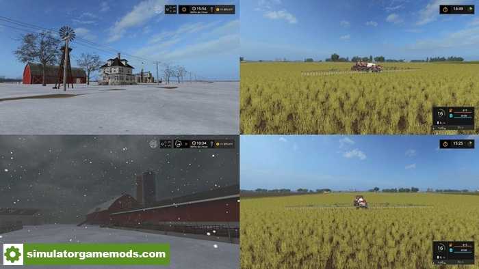 FS17 – Карта фермы в Великих прериях V1.0 - Mody-FS.ru