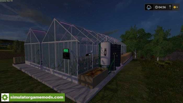 FS17 – Placeable Greenhouses Tomatos and Cocumber V1.0