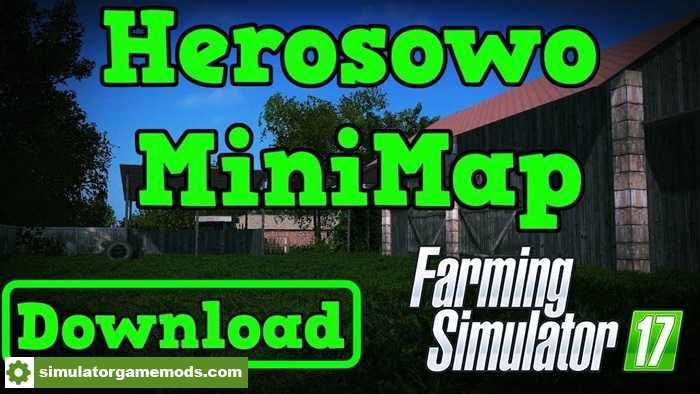 FS17 – Herosowo MiniMap V1.0