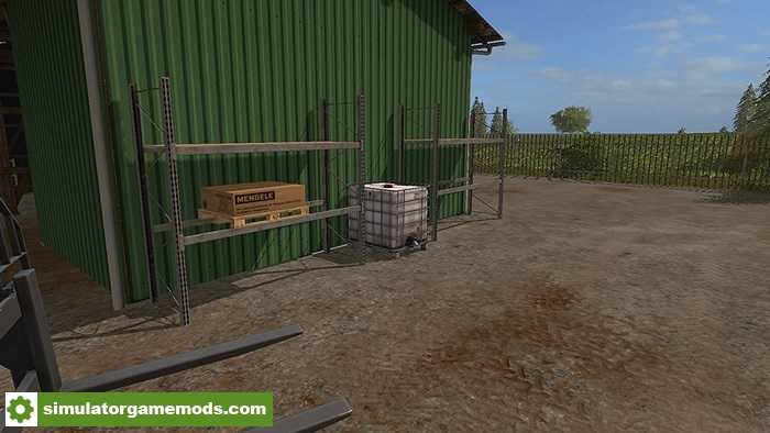 FS17 – Placeable High Level Rack