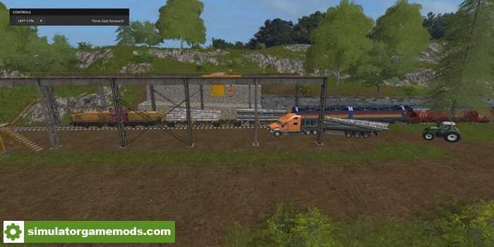 FS17 – Hills Train Edition Map V2.0