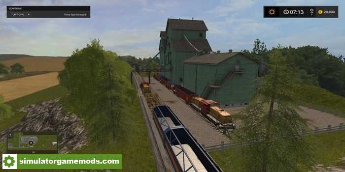 FS17 – Hills Train Edition Map V2.0