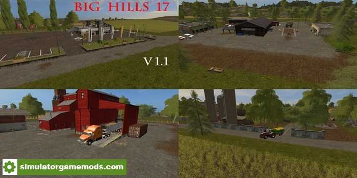 FS17 – Hills Map 17 V 1.1