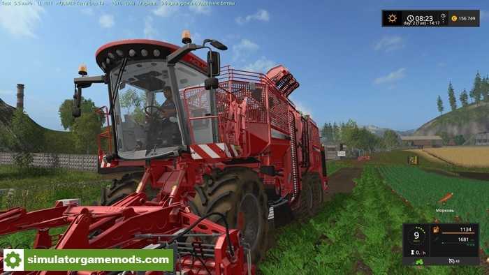 FS17 – Holmer Terra Dos V4.40 (Onions, Carrots and Potatoes)