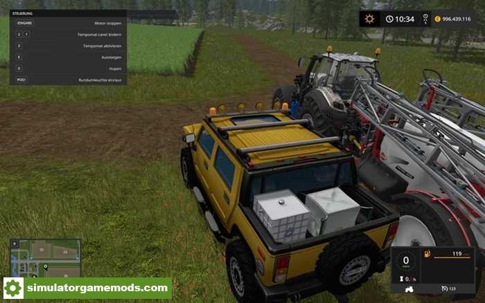 FS17 – Hummer H2 Service V1.7