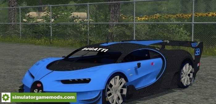 FS17 – Hypercar Bugatti Vision GT Car Mod