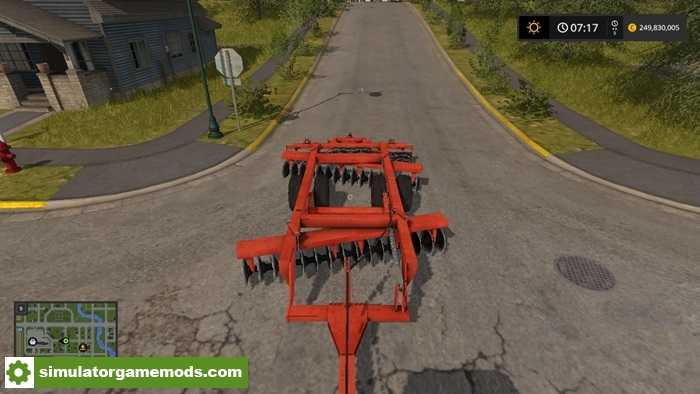 FS17 IH 10 770 Cultivator