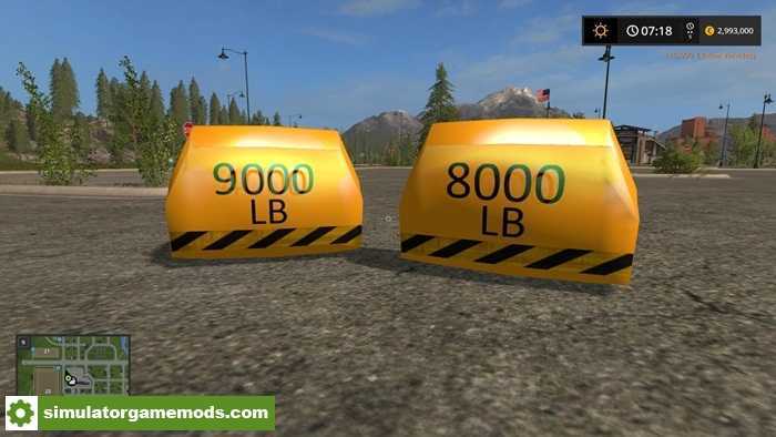 FS17 – JCB Back Weights V1.0