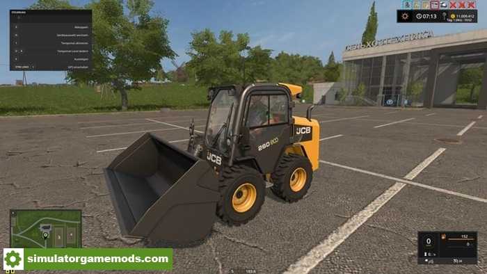 FS17 – JCB Blade Can Be Delivered To Trigger V1.0.1.3