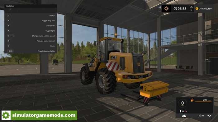 FS17 – JCB 435S Back Weight V 1.0