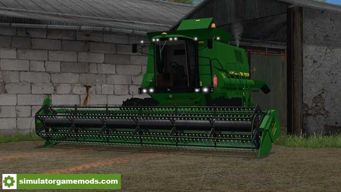 FS17 – John Deere 1550 Harvester + Header V1.0