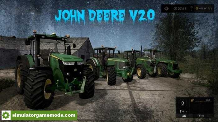 FS17 – John Deere Mod Packs V2.0