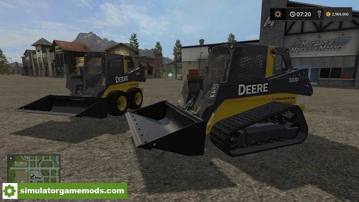 FS17 – John Deere 33D Skidsteer V1.0