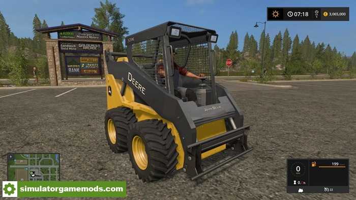 FS17 – John Deere 320E Skidsteer V1.0