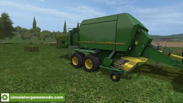 FS17 – John Deere 690 Baler Machine V2.0.0.0