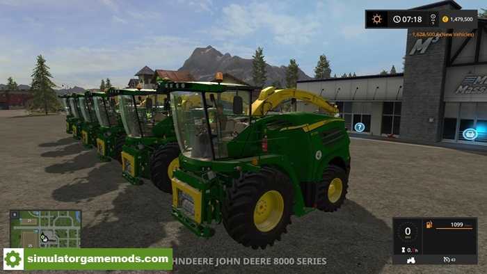 FS17 – John Deere 8000 Finale Pack V4.0