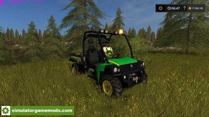 FS17 – John Deere Gator HPX Diesel Vehicle Mod