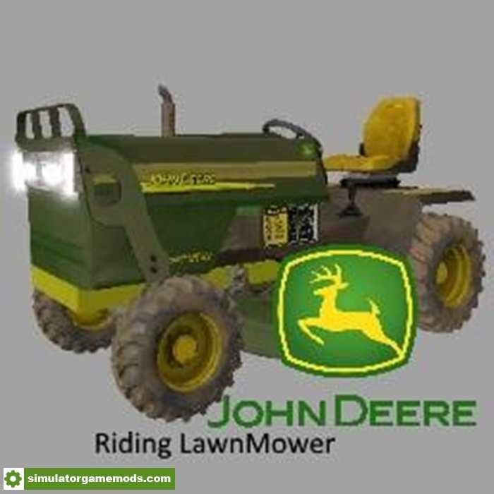 FS17 – John Deere Riding Lawn Mower V1.0