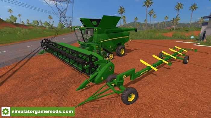 FS17 – John Deere S670 Harvester Mod V1.0.0.0