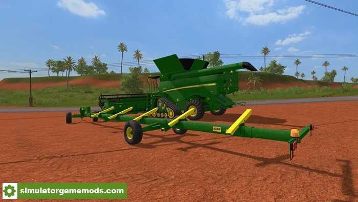 FS17 – John Deere S670 Harvester Mod V1.0.0.0