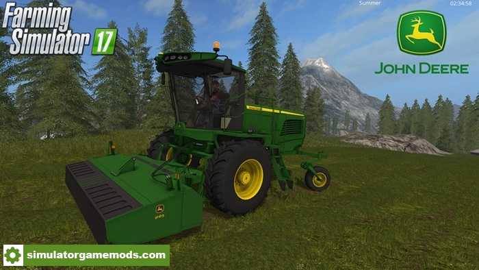 FS17 John Deere W260 Schwadmaher V 1.2