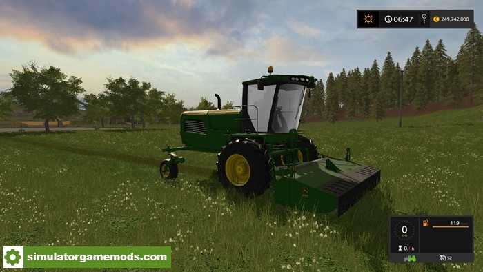 FS17 – John Deere W260 Windrower V1.1