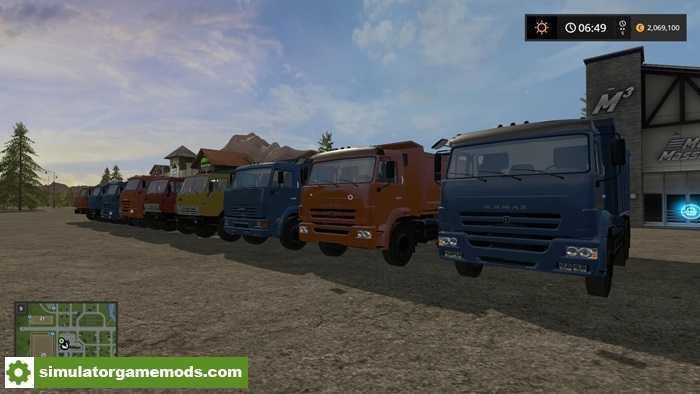 FS17 – Kamaz Big Pack V1.0