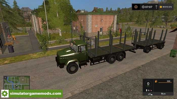 FS17 – Kraz 6233 M6 Lesovoz V1.0