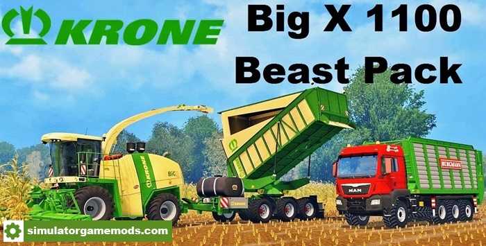 FS17 – Krone Big X 1100 Pack