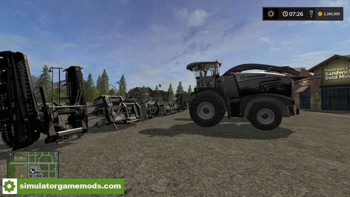 FS17 – Krone Big X Blackbeauty Pack V1.0