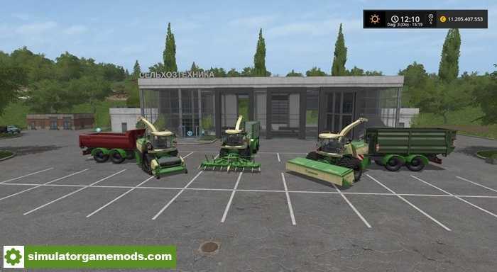 FS17 – Krone Big X 580 HKL V2.0