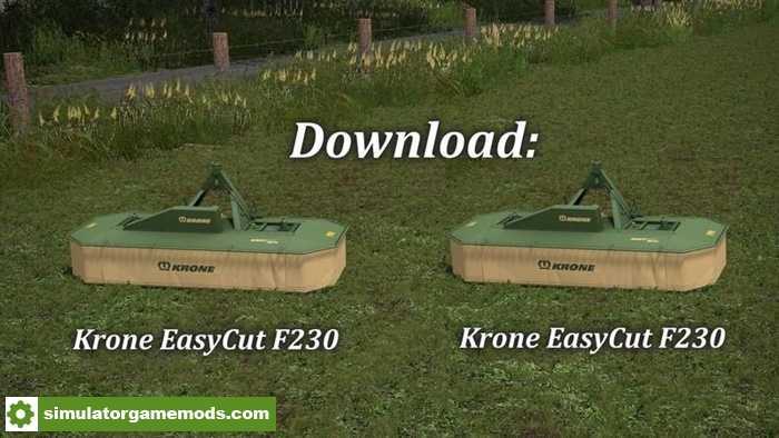 FS17 – Krone Easy Cut F230 V1.1