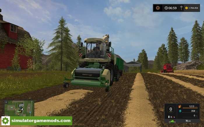 FS17 – Krone EasyFlow 300 S (Stroh Ready) V 1.0