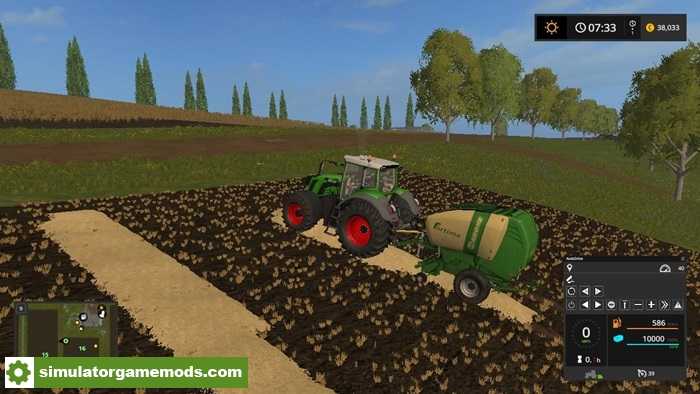 FS17 – Krone Fortima 10000 Baler Machine V2