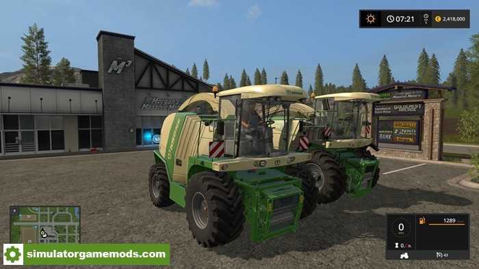 FS17 – Krone Big X Harvester Mod