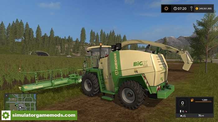 FS17 – Krone Big X 1100 Forage Harvester