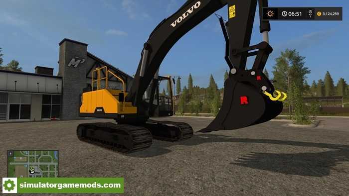 FS17 – KST Volvo EC300 and Working Thumb V3.2