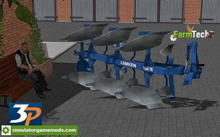 FS17 – Lemken Opal 90 Plough V1.0