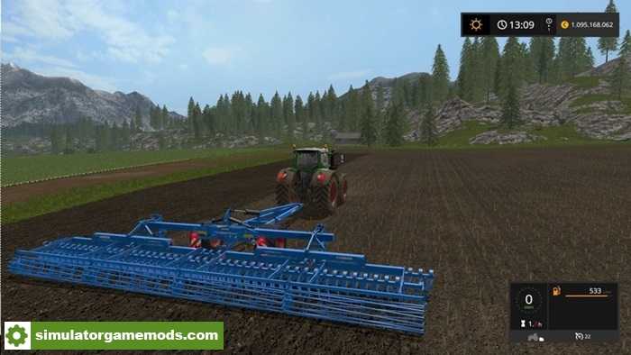 FS17 – Lemken Gigant 10 Cultivator V 1.1.0.0