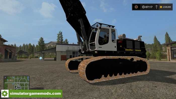 FS17 – Liebherr R954c Longpince