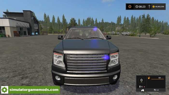 FS17 – Lizard Pickup TT Unmarked Police V 1.0