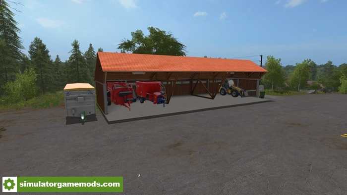 FS17 – Machinery Shelter with Lighting