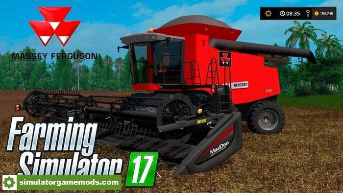 FS17 – Massey Ferguson ATR 9790 Harvester Mod V1.0