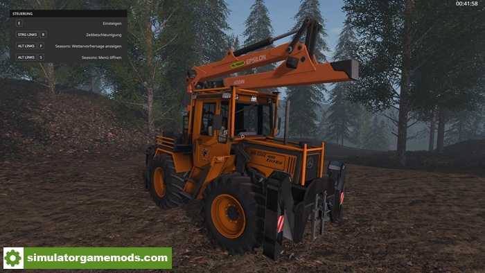 FS17 – MB Trac 1000 Turbo Forst Edition V1.0