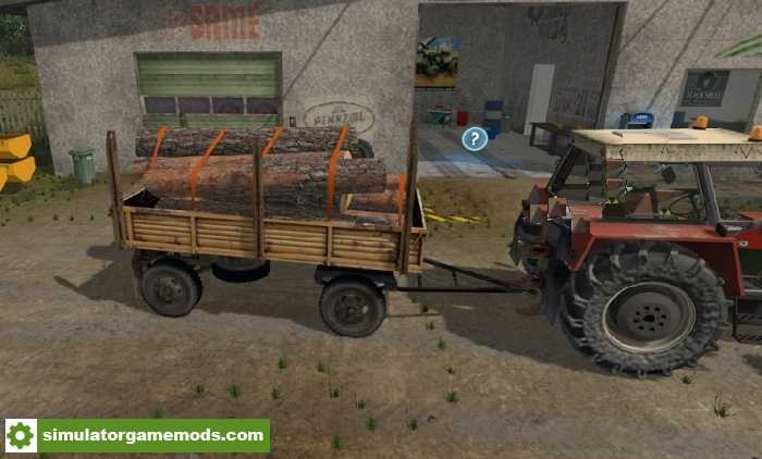 FS17 – MBP 6.5 (Automatic Wood Loading) Trailer