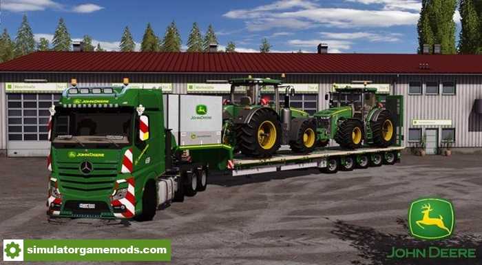 FS17 – Mercedes-Benz MP4 John Deere Whit Doll Panther V1.0