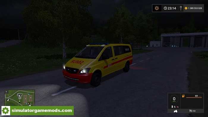 FS17 – Mercedes-Benz Vito Skin V1.0