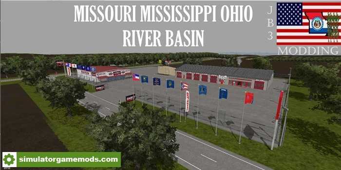 FS17 – Missouri Mississippi Ohio River Basin Flags