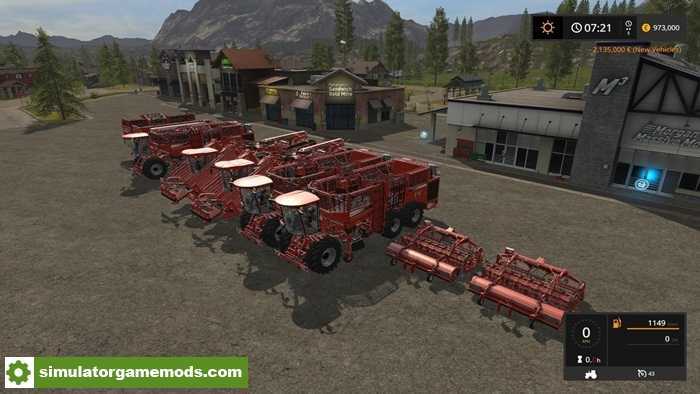 FS17 – Modified Holmer Pack V1.0.0.0